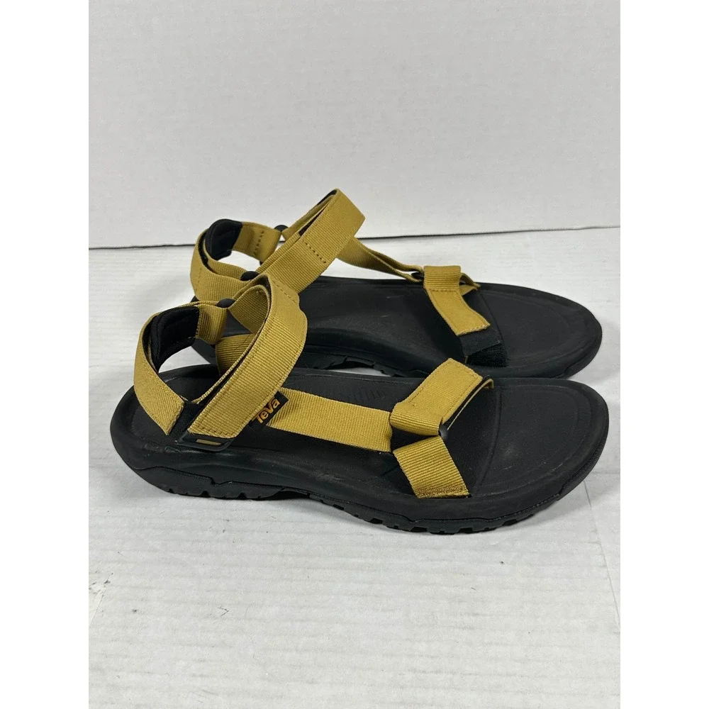 Teva Terra Fi‎ 5 Universal Mens Sandals Mustard Yellow Black 1019234 Size 9